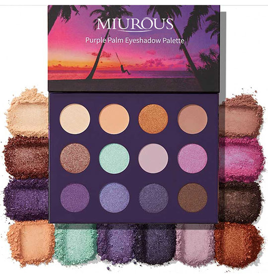 Purple Palm Eyeshadow Palette